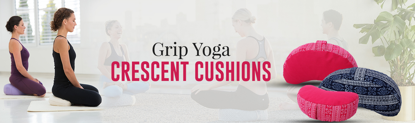 Grip Yoga Crescent Cushion