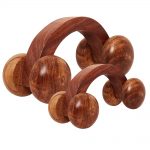 Grip Wooden Massage Roller (Medium)
