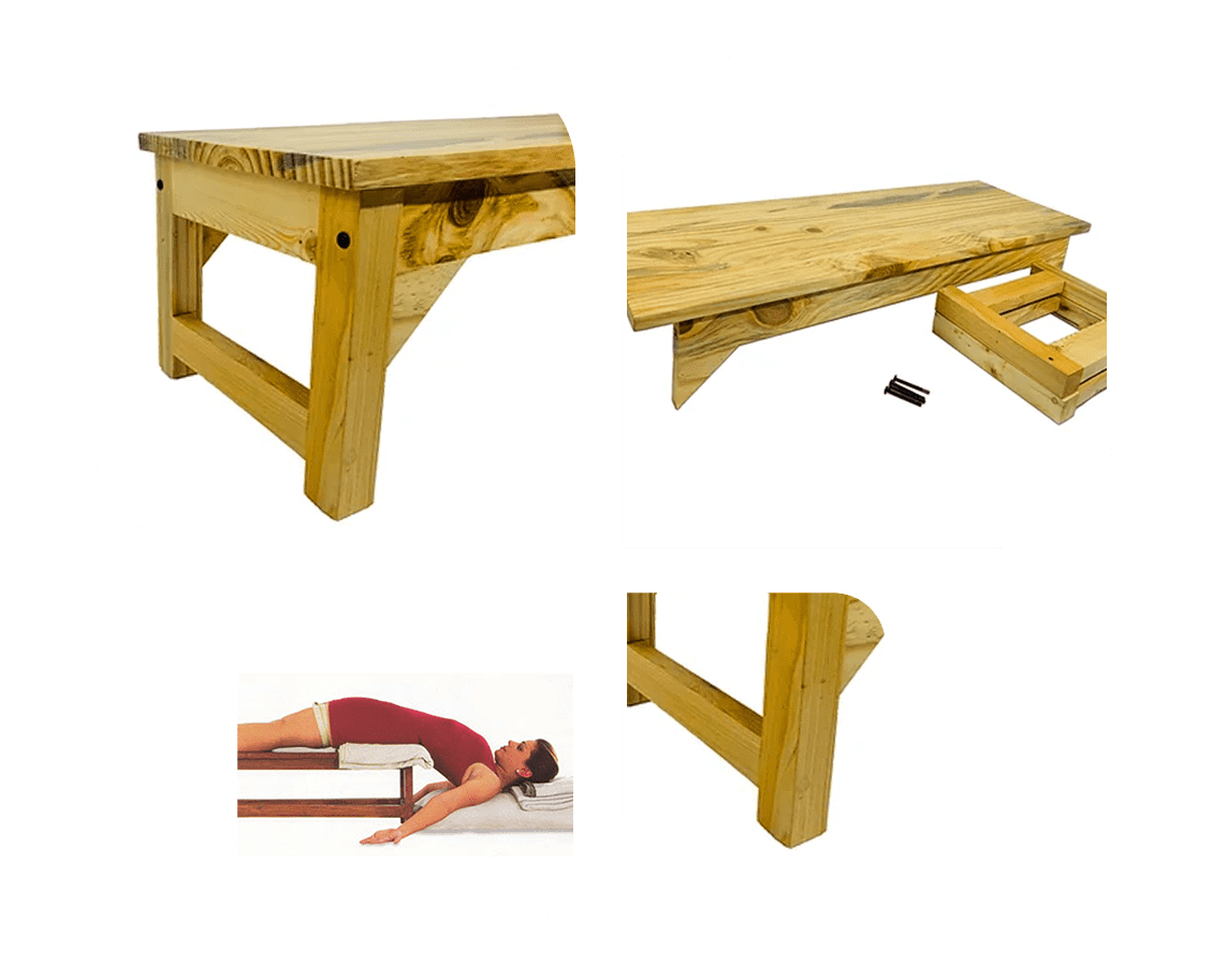 Grip Iyengar Setubandh Bench Grip Yoga Mats