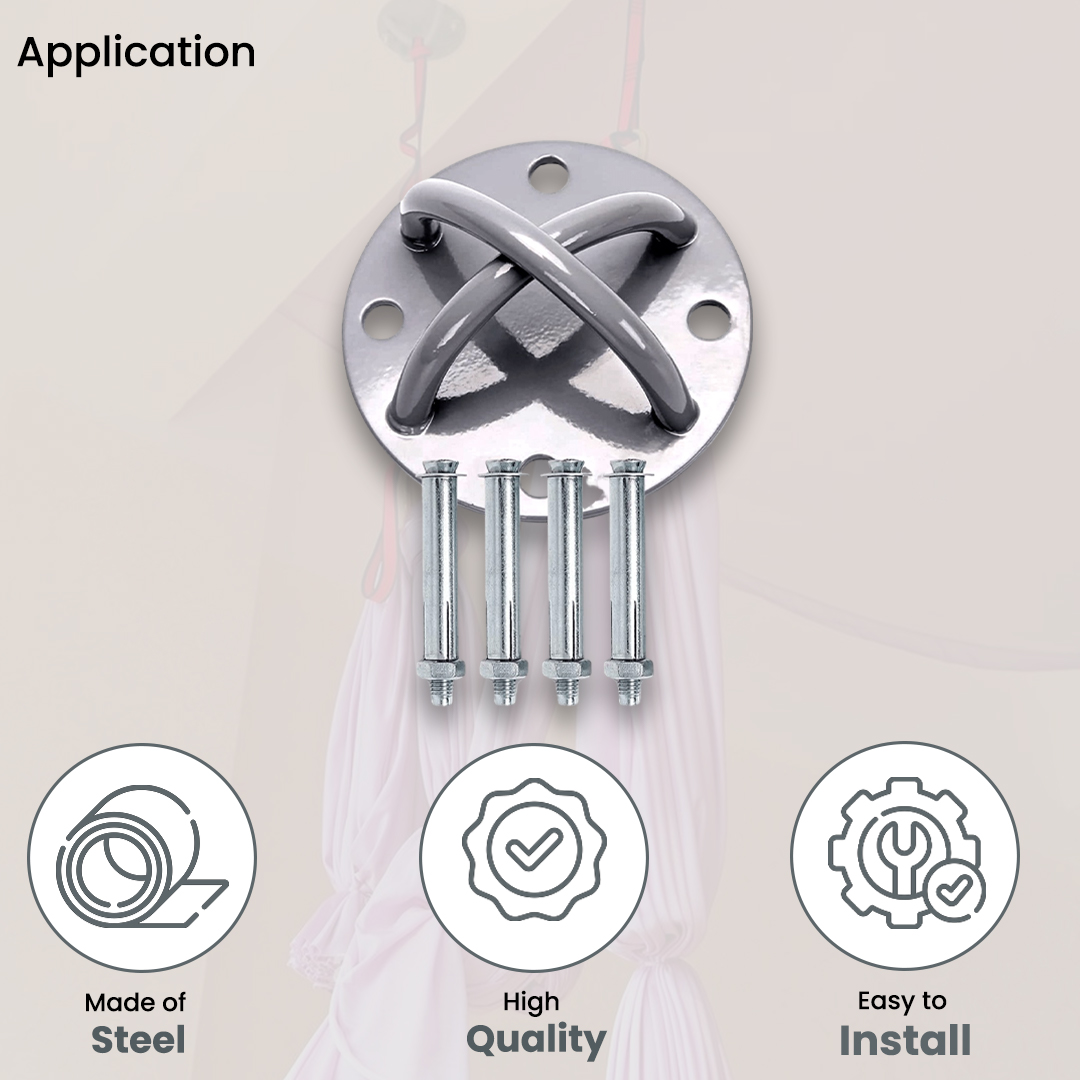 GRIP HEAVY-DUTY WALL & X MOUNT CEILING HOOK